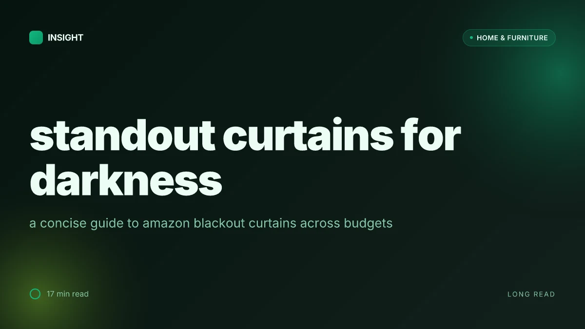 20 Best Amazon curtains of 2026: budget to premium picks that actually block light