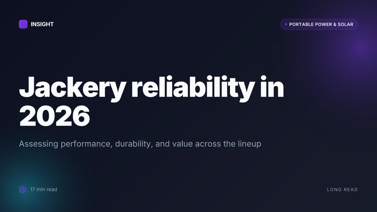 What makes the Amazon jackery reliable in 2026