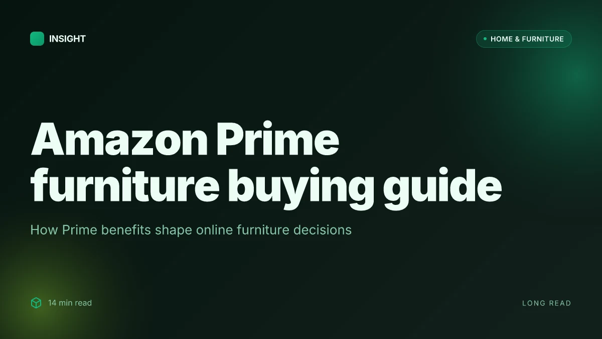 What is Amazon prime furniture and how it shapes online shopping