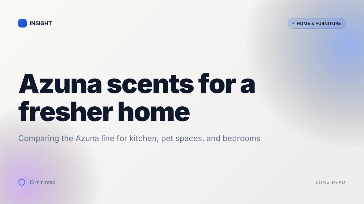 5 Best Azuna scents for a fresher home in 2026