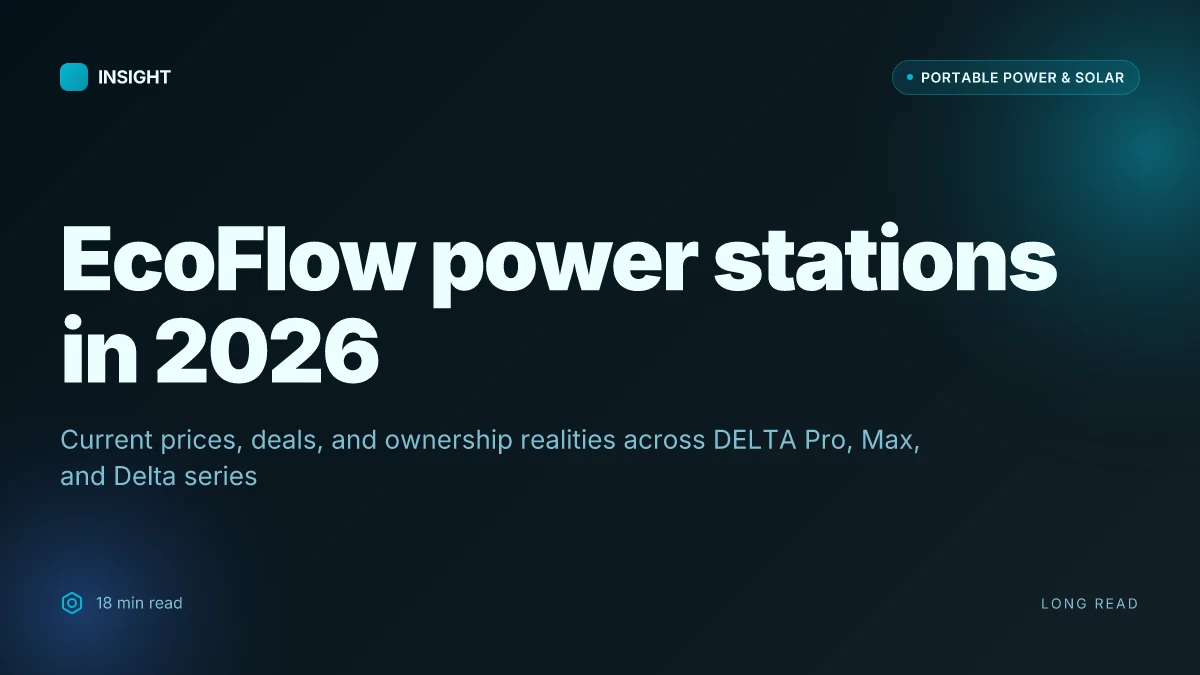 What makes EcoFlow power stations stand out in 2026