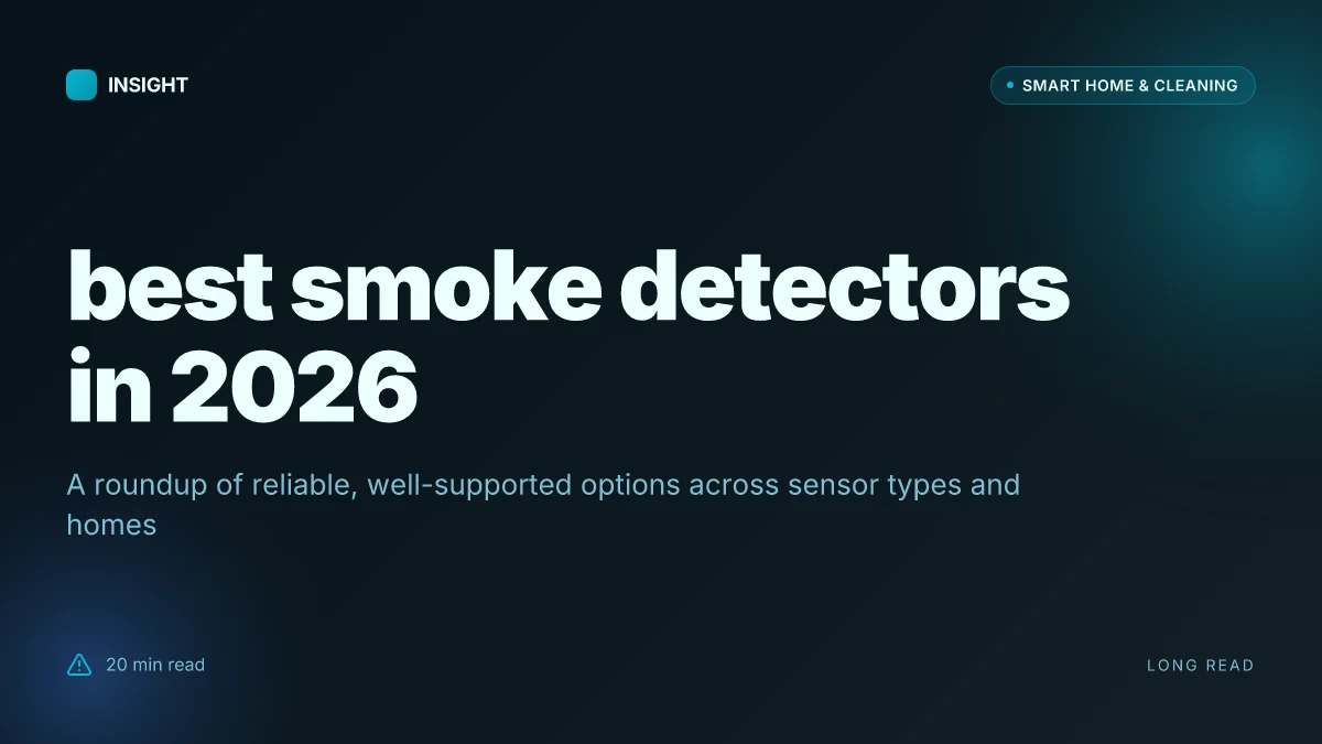 What makes the best smoke detectors in 2026