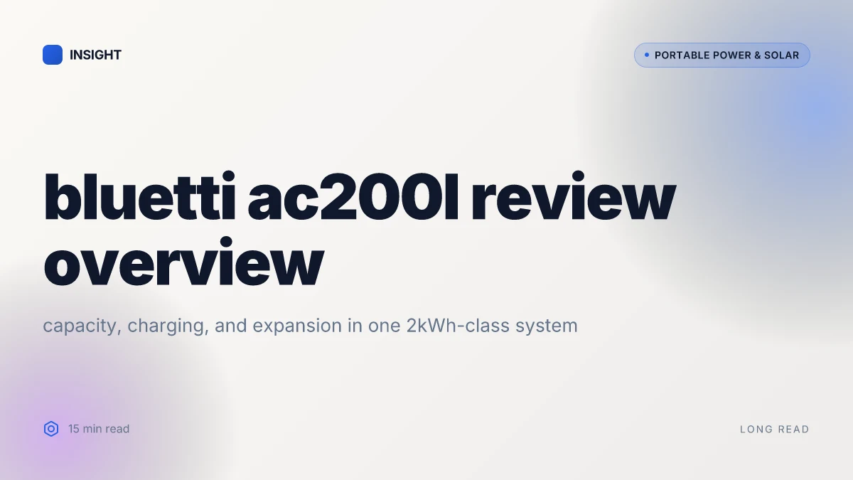 What you gain and give up with the bluetti ac200l review