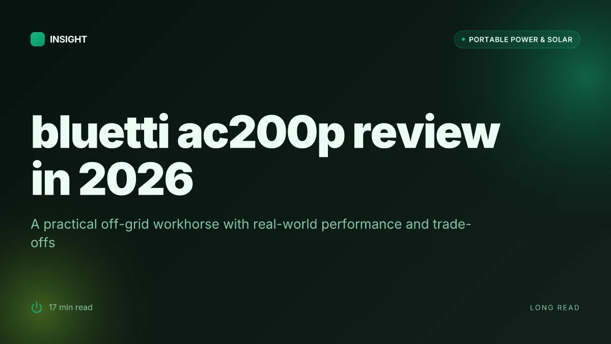 What makes the bluetti ac200p review stand out in 2026