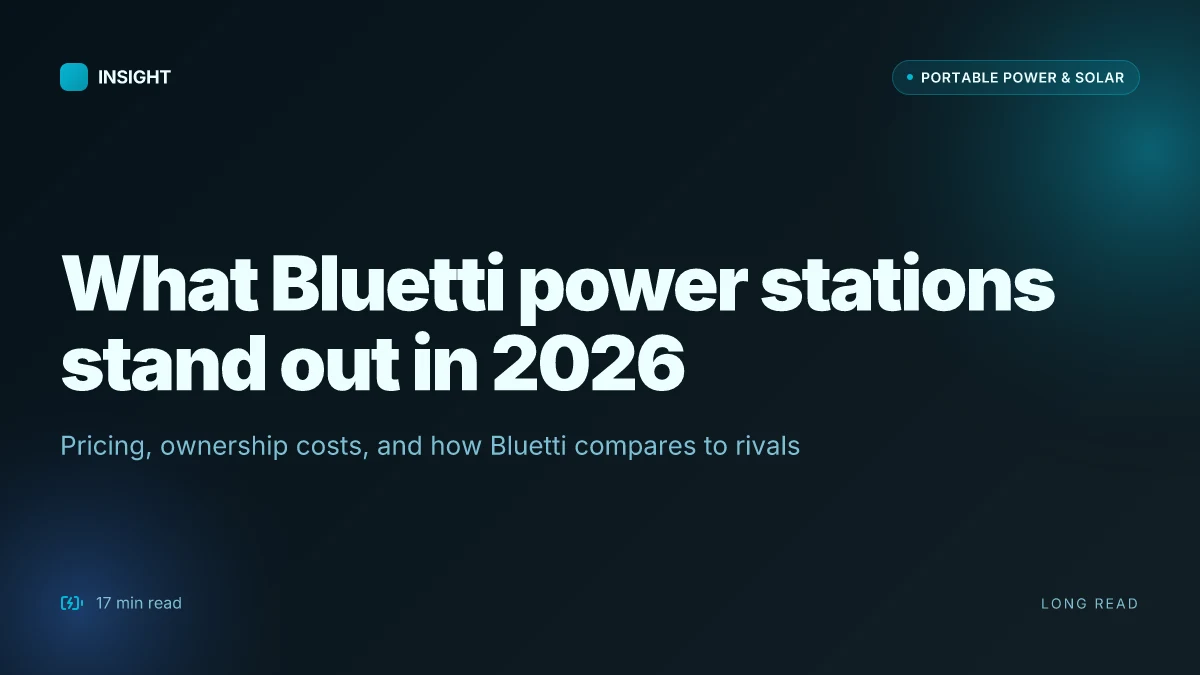 What makes Bluetti power stations stand out in 2026