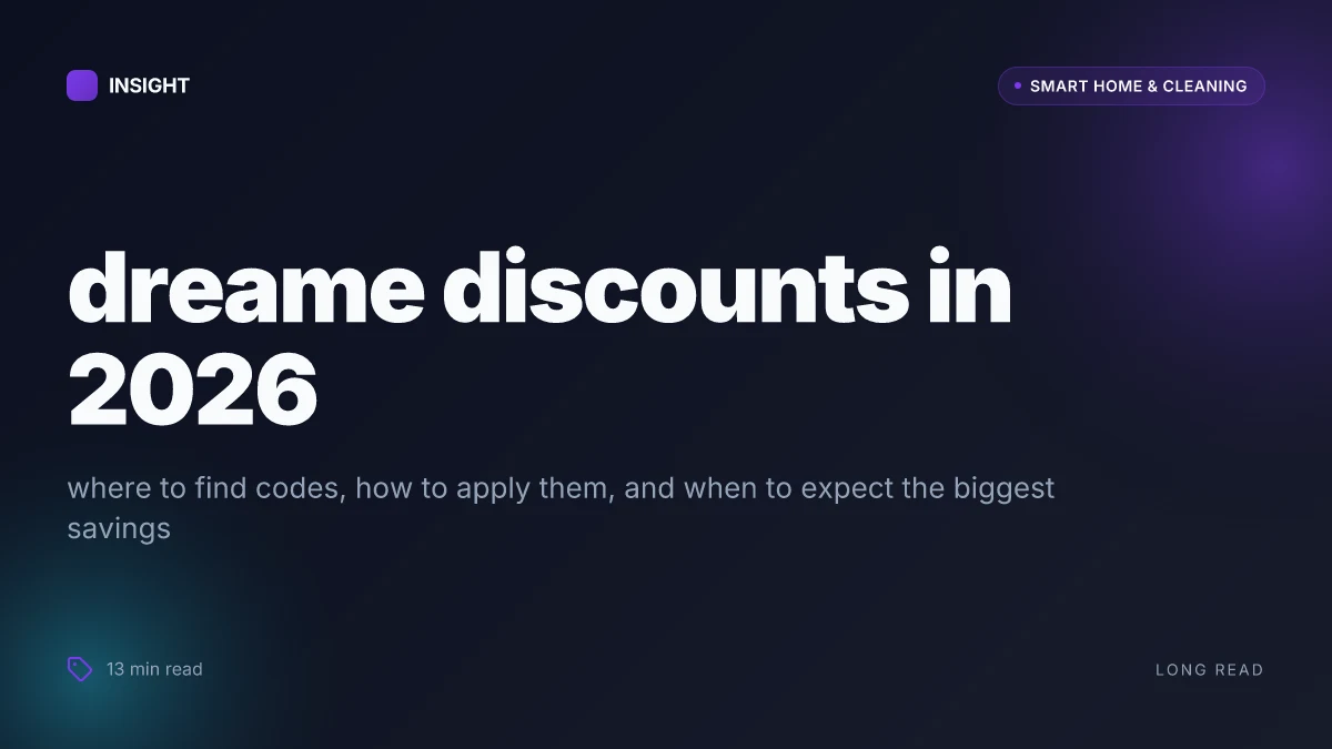 How to stack a dreame discount code for 2026 savings