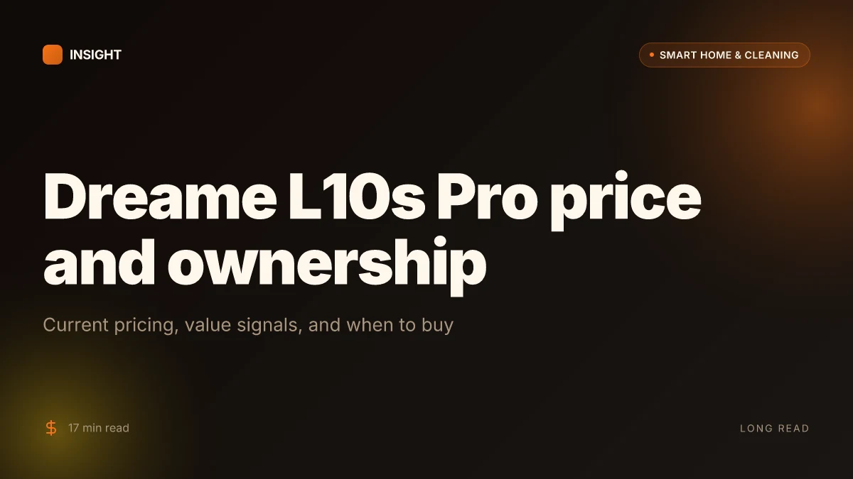 10 Essential details in one Dreame L10s Pro review