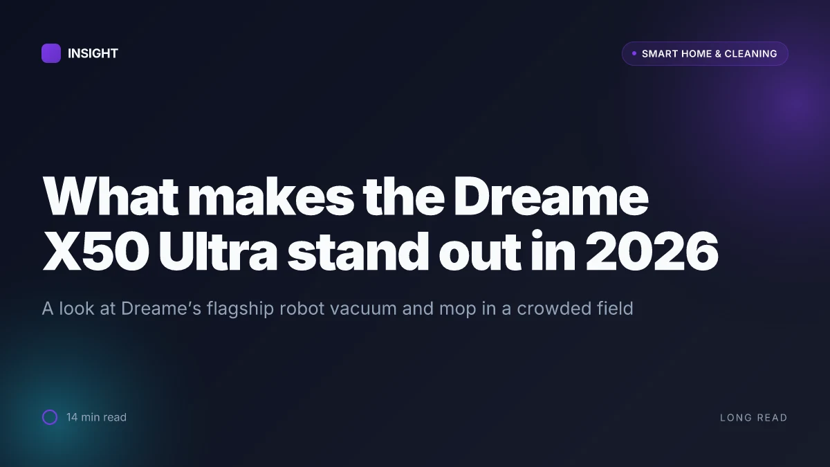 What makes the Dreame X50 Ultra stand out in 2026