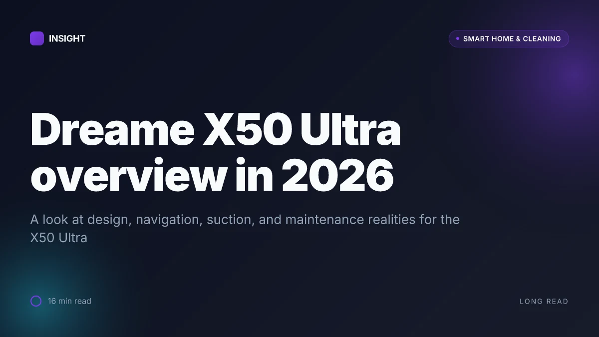 What makes the Dreame X50 Ultra stand out in 2026