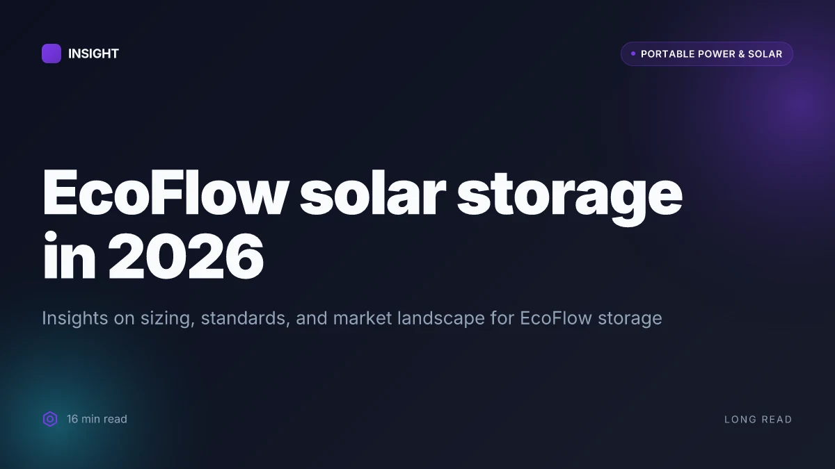 How EcoFlow solar storage reshapes home energy in 2026