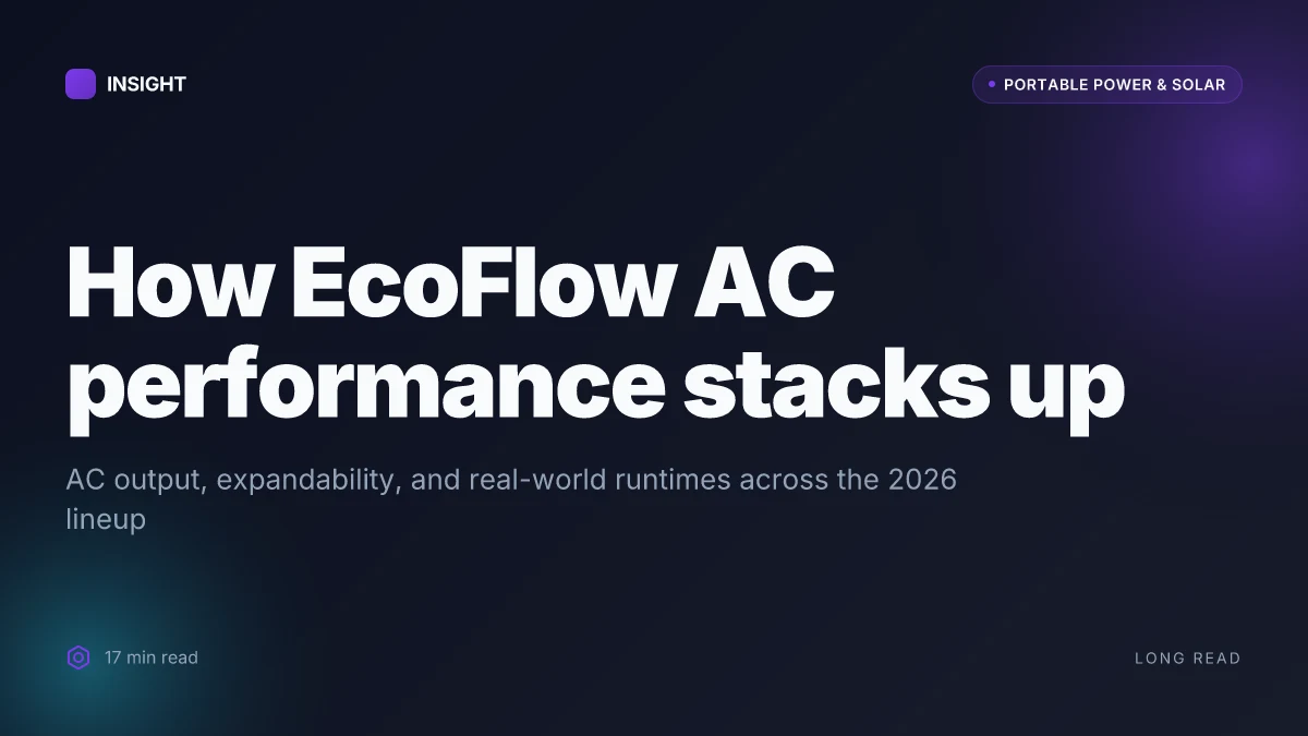 How EcoFlow AC performance stacks up in 2026