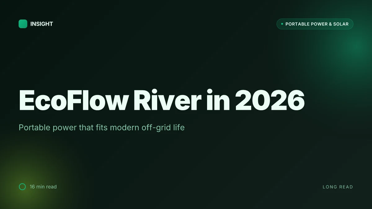 5 Surprising truths about the EcoFlow River and how portable power changed in 2026