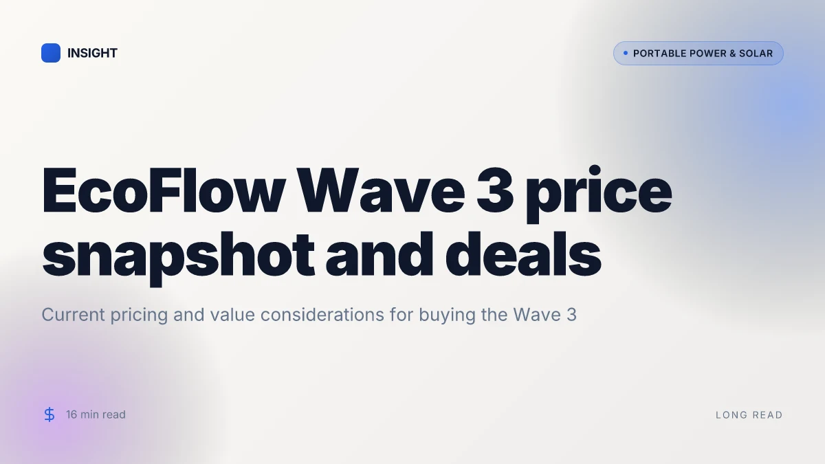 What makes the EcoFlow Wave 3 change the portable climate game in 2026