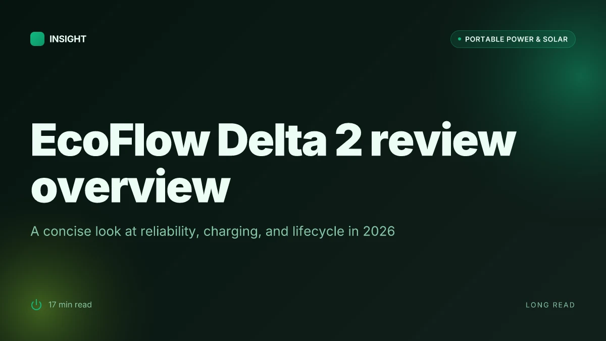 What makes the EcoFlow Delta 2 review different from its rivals in 2026