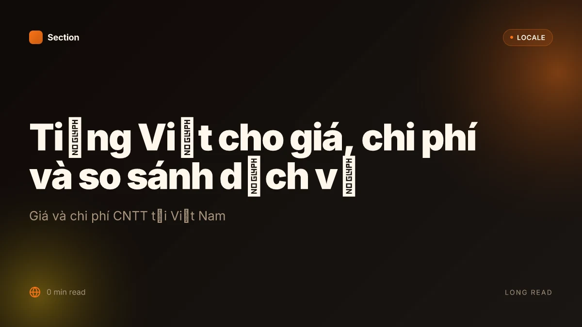 Tiếng Việt cho giá, chi phí và so sánh dịch vụ