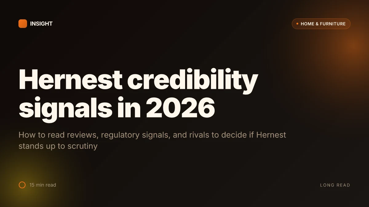 What is Hernest furniture, and why credibility matters in 2026