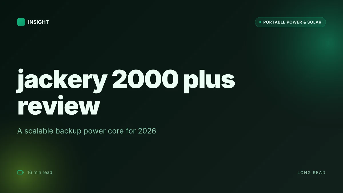 What makes the jackery 2000 plus review worth your time in 2026