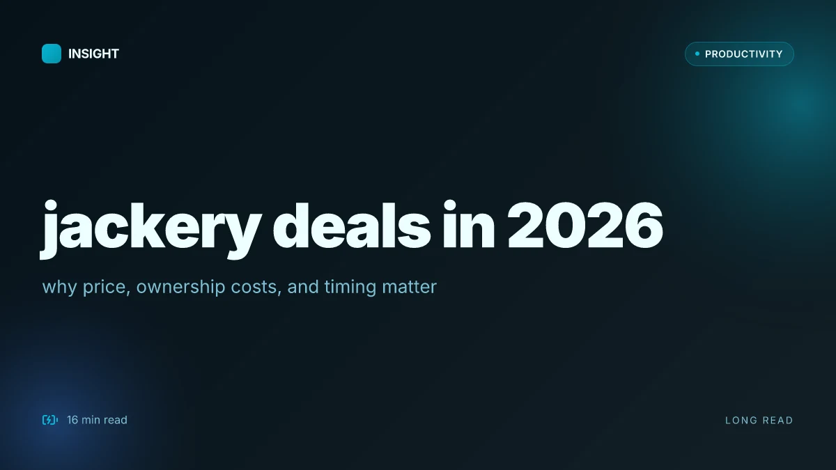 What makes jackery portable power station deals worth chasing in 2026