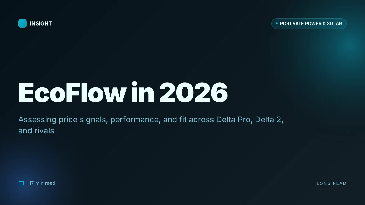 What makes EcoFlow power stations stand out in 2026