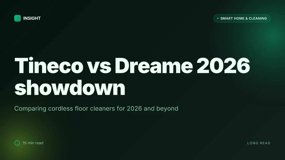 How Tineco vs Dreame differs in 2026 and which vacuum mop fits your home