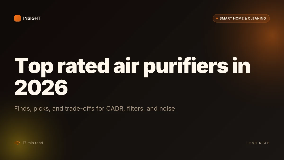 Top rated air purifiers in 2026: findings, picks, and trade-offs